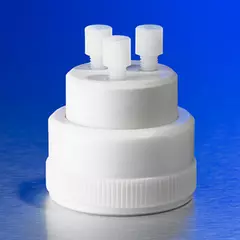 Three-Hole Mobile Phase Delivery Screw Cap, GL45