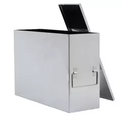 Upright single tray incl lid, height 139mm